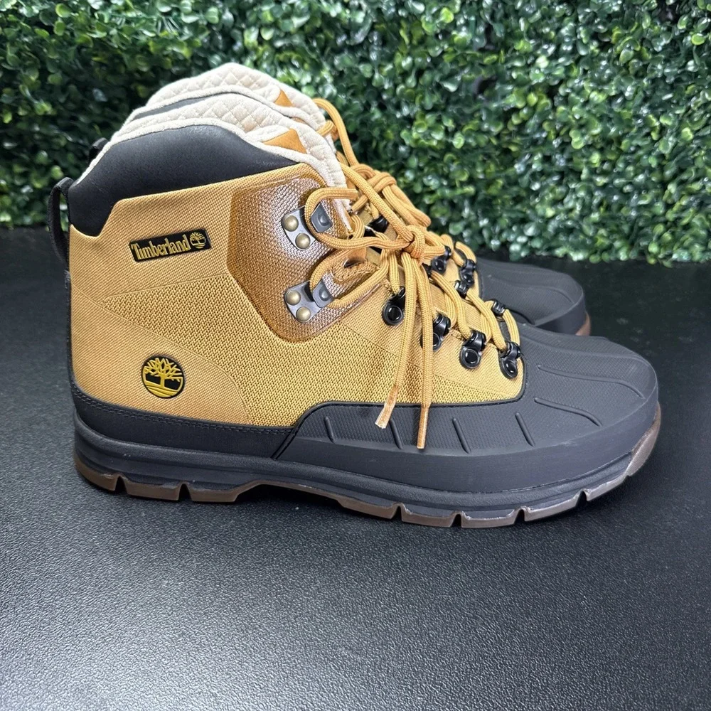 Timberland Euro Hiker Jacquard Shell Toe Boots Men's Size 13 New
